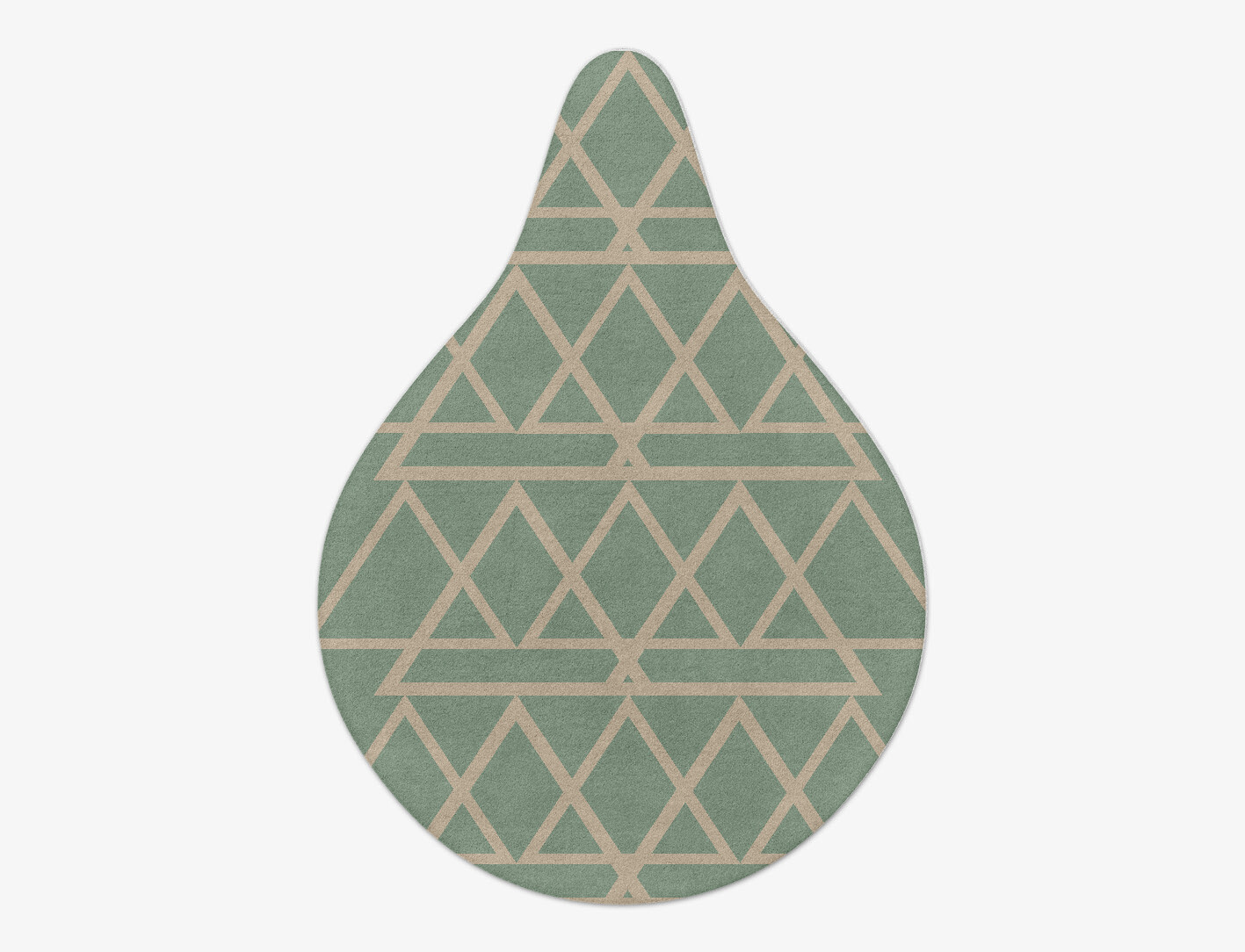 Wilkins Minimalist Drop Hand Tufted Pure Wool Custom Rug by Rug Artisan