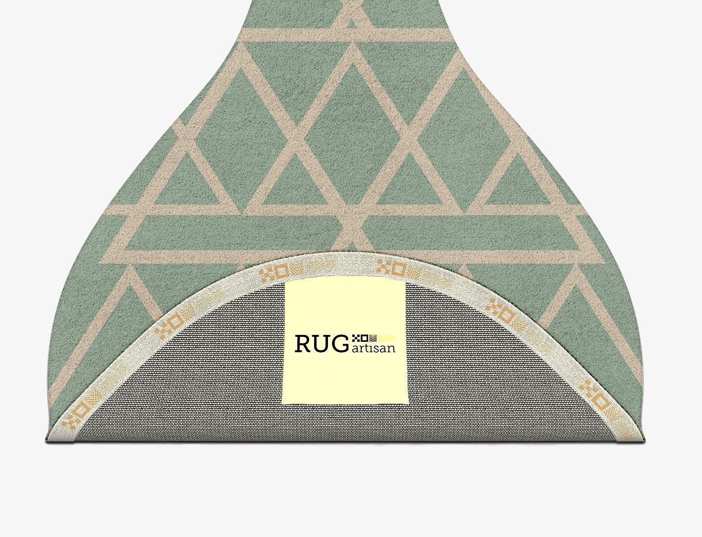 Wilkins Minimalist Drop Hand Tufted Pure Wool Custom Rug by Rug Artisan