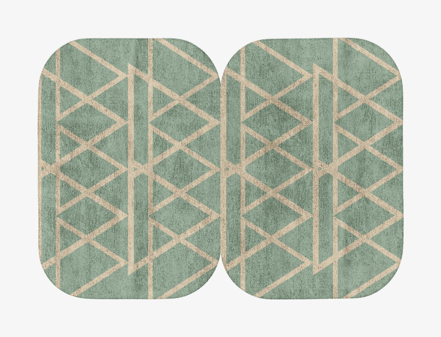 Wilkins Minimalist Eight Hand Tufted Bamboo Silk Custom Rug by Rug Artisan