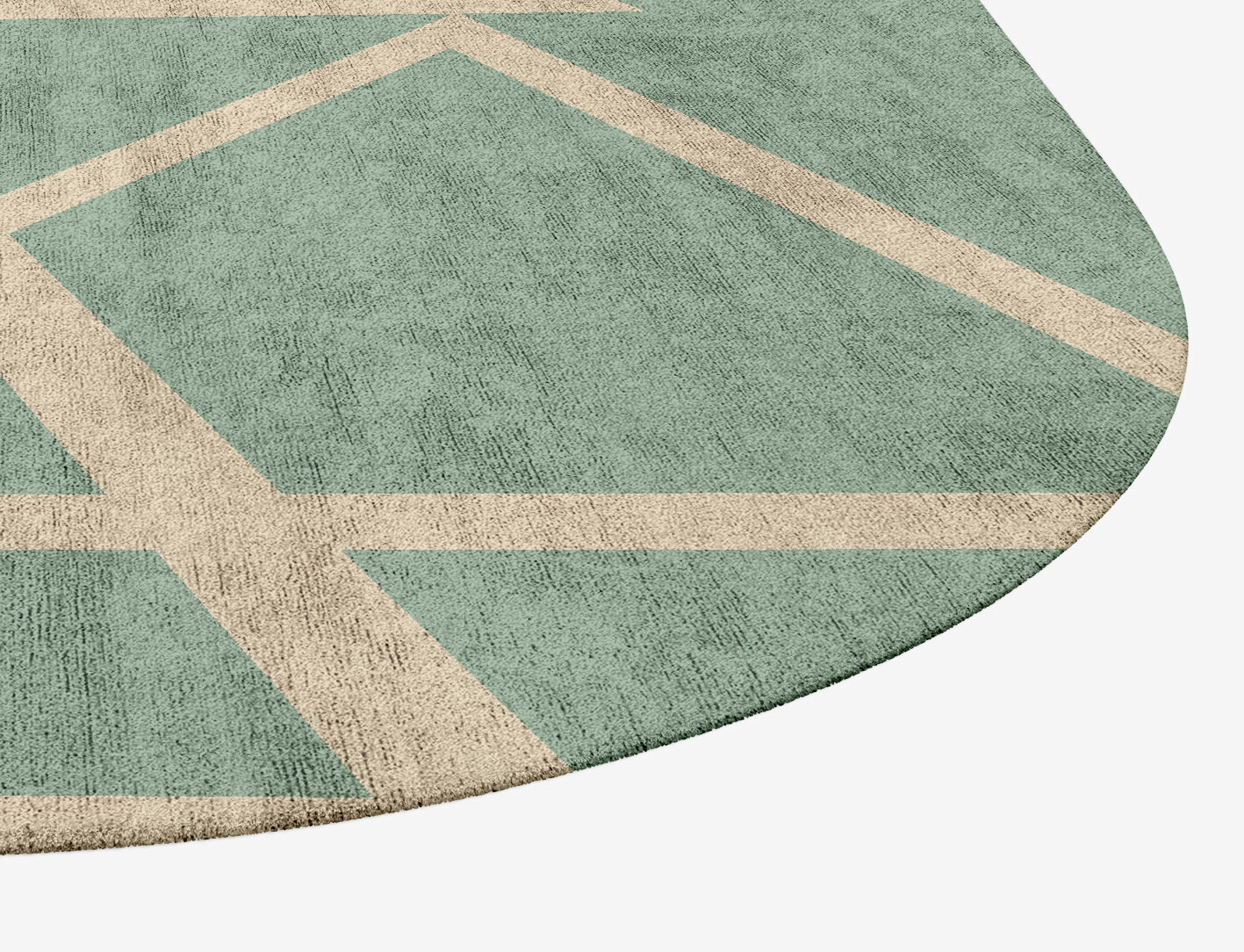 Wilkins Minimalist Eight Hand Tufted Bamboo Silk Custom Rug by Rug Artisan