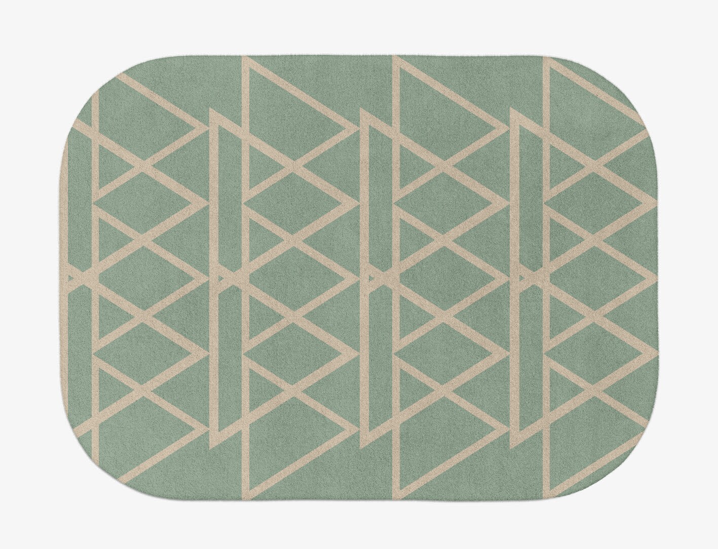 Wilkins Minimalist Oblong Hand Tufted Pure Wool Custom Rug by Rug Artisan