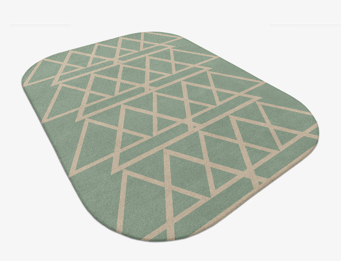 Wilkins Minimalist Oblong Hand Tufted Pure Wool Custom Rug by Rug Artisan