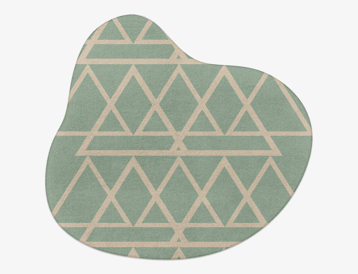 Wilkins Minimalist Splash Hand Tufted Pure Wool Custom Rug by Rug Artisan