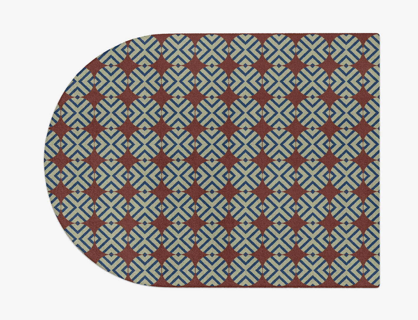 Winnow Geometric Arch Hand Tufted Pure Wool Custom Rug by Rug Artisan