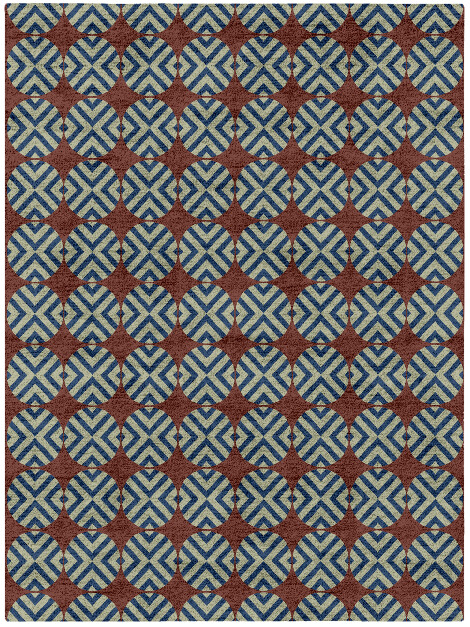 Winnow Geometric Rectangle Hand Tufted Bamboo Silk Custom Rug by Rug Artisan