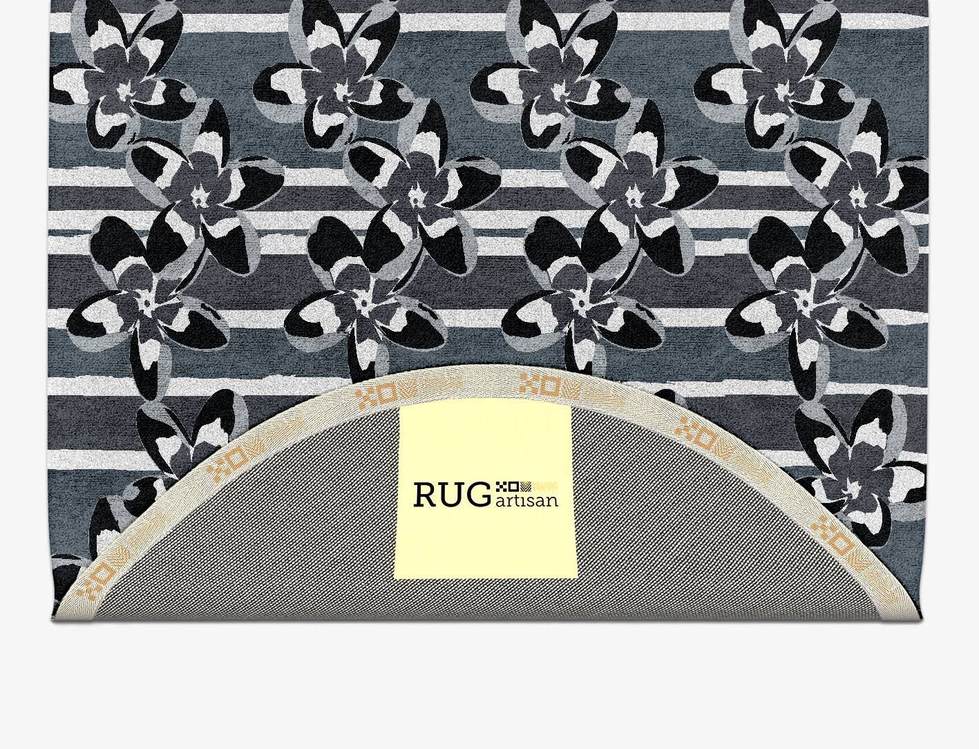 Winter Greys Monochrome Capsule Hand Tufted Bamboo Silk Custom Rug by Rug Artisan