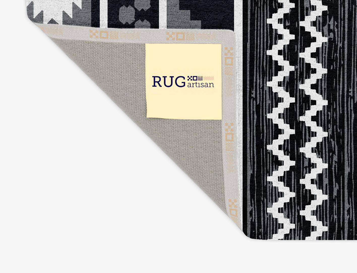 Yule Greys Monochrome Rectangle Hand Tufted Pure Wool Custom Rug by Rug Artisan