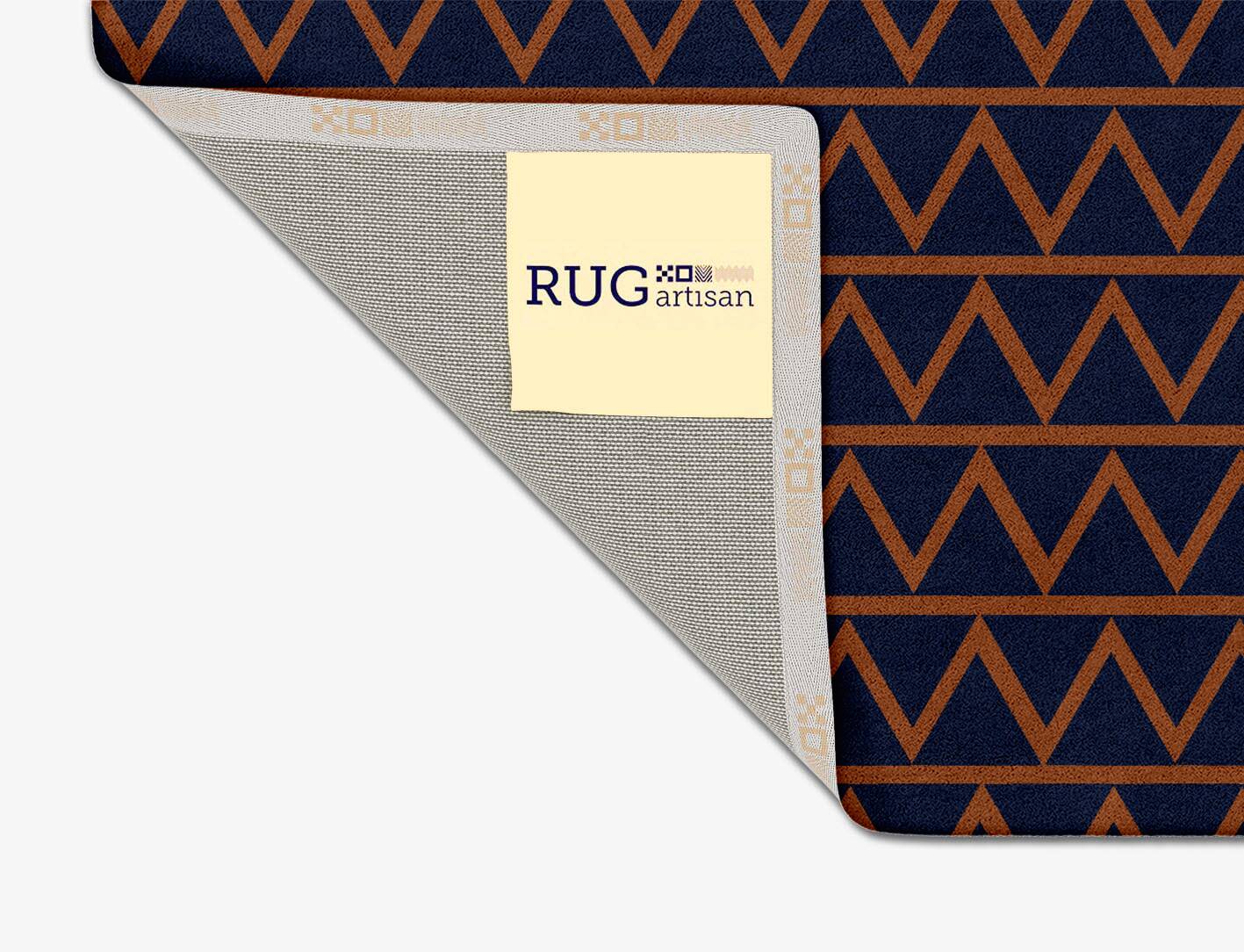Zag Geometric Square Hand Tufted Pure Wool Custom Rug by Rug Artisan