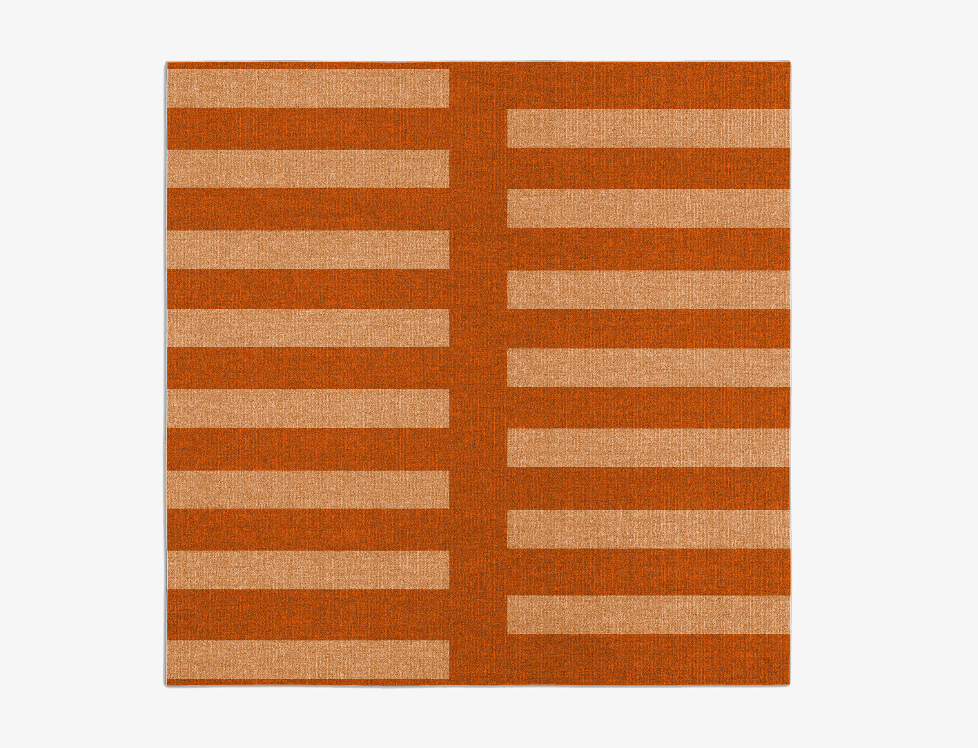 Zahn Geometric Square Flatweave New Zealand Wool Custom Rug by Rug Artisan