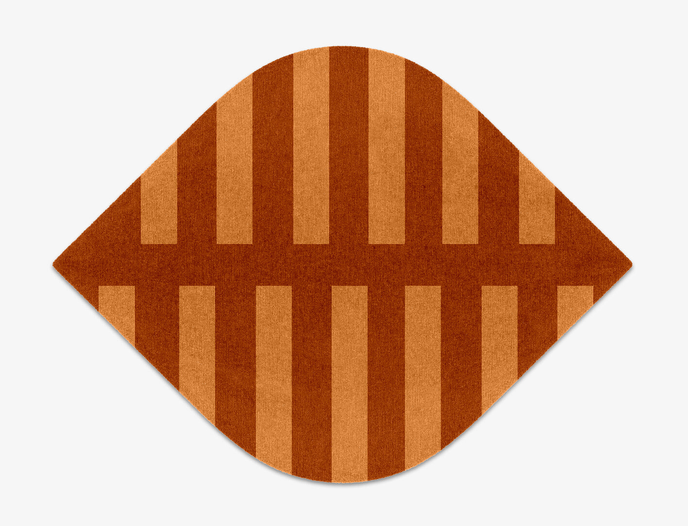 Zahn Geometric Ogee Hand Knotted Tibetan Wool Custom Rug by Rug Artisan