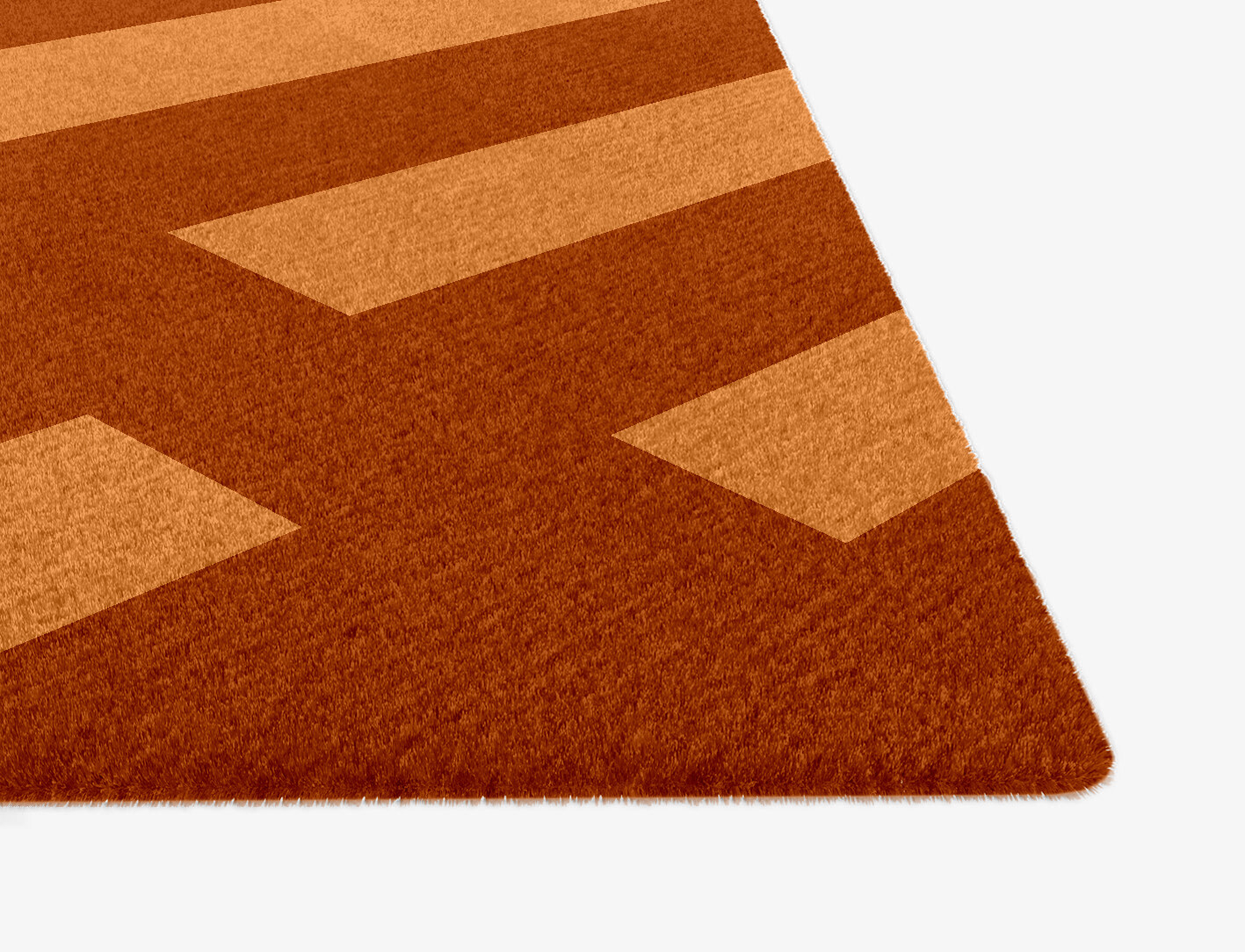Zahn Geometric Ogee Hand Knotted Tibetan Wool Custom Rug by Rug Artisan