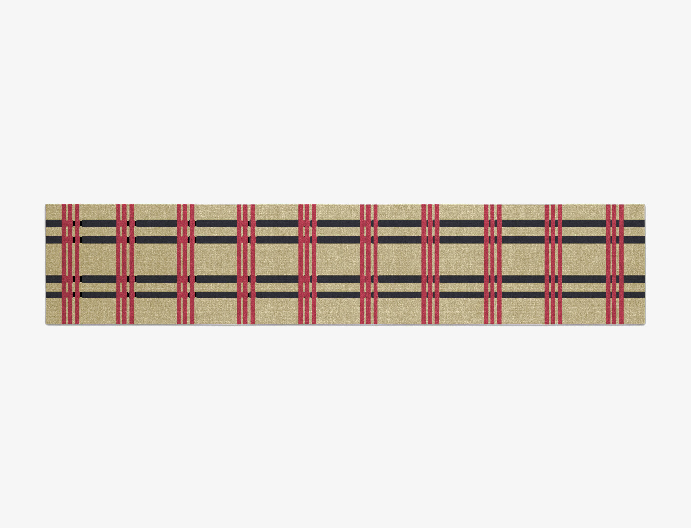 Zand Geometric Runner Flatweave New Zealand Wool Custom Rug by Rug Artisan