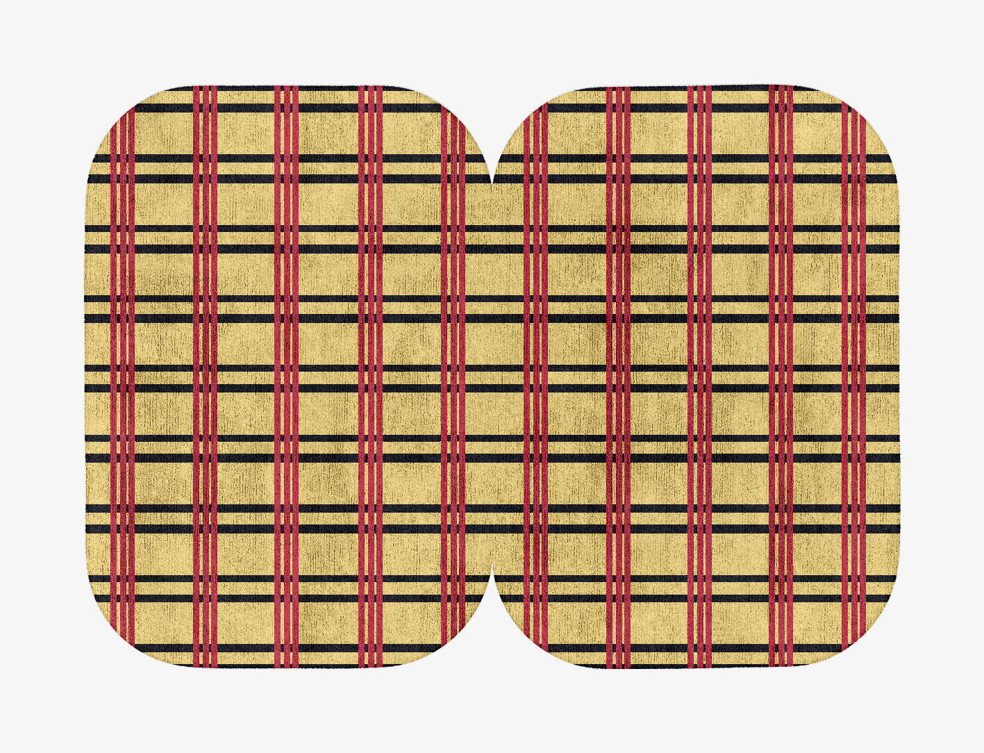 Zand Geometric Eight Hand Tufted Bamboo Silk Custom Rug by Rug Artisan
