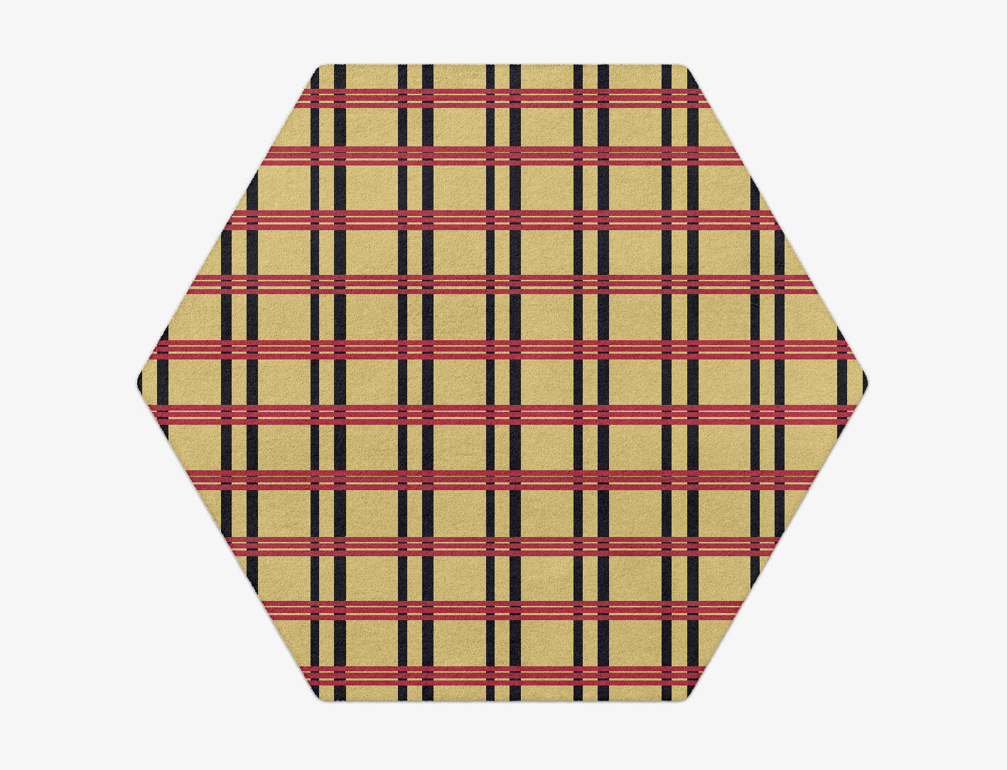 Zand Geometric Hexagon Hand Tufted Pure Wool Custom Rug by Rug Artisan