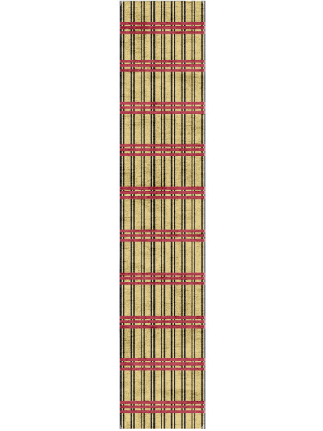 Zand Geometric Runner Hand Tufted Bamboo Silk Custom Rug by Rug Artisan