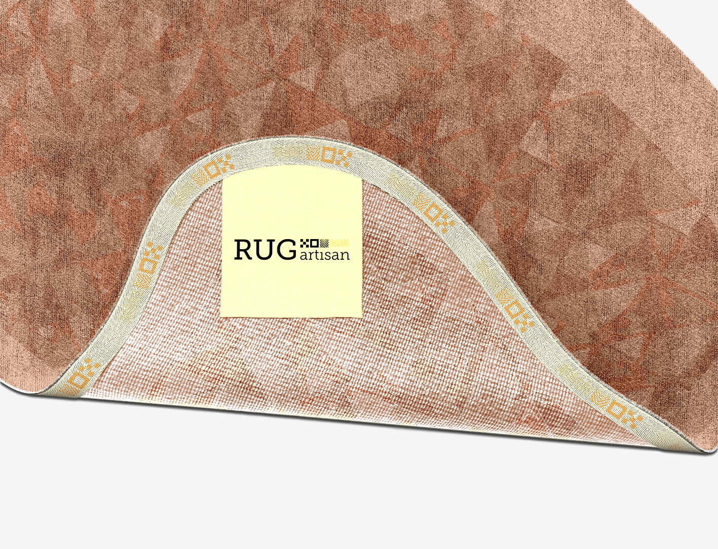 Zellige Origami Splash Hand Knotted Bamboo Silk Custom Rug by Rug Artisan