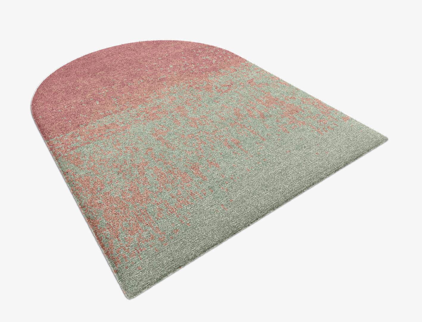 Zenith Gradation Arch Hand Knotted Tibetan Wool Custom Rug by Rug Artisan