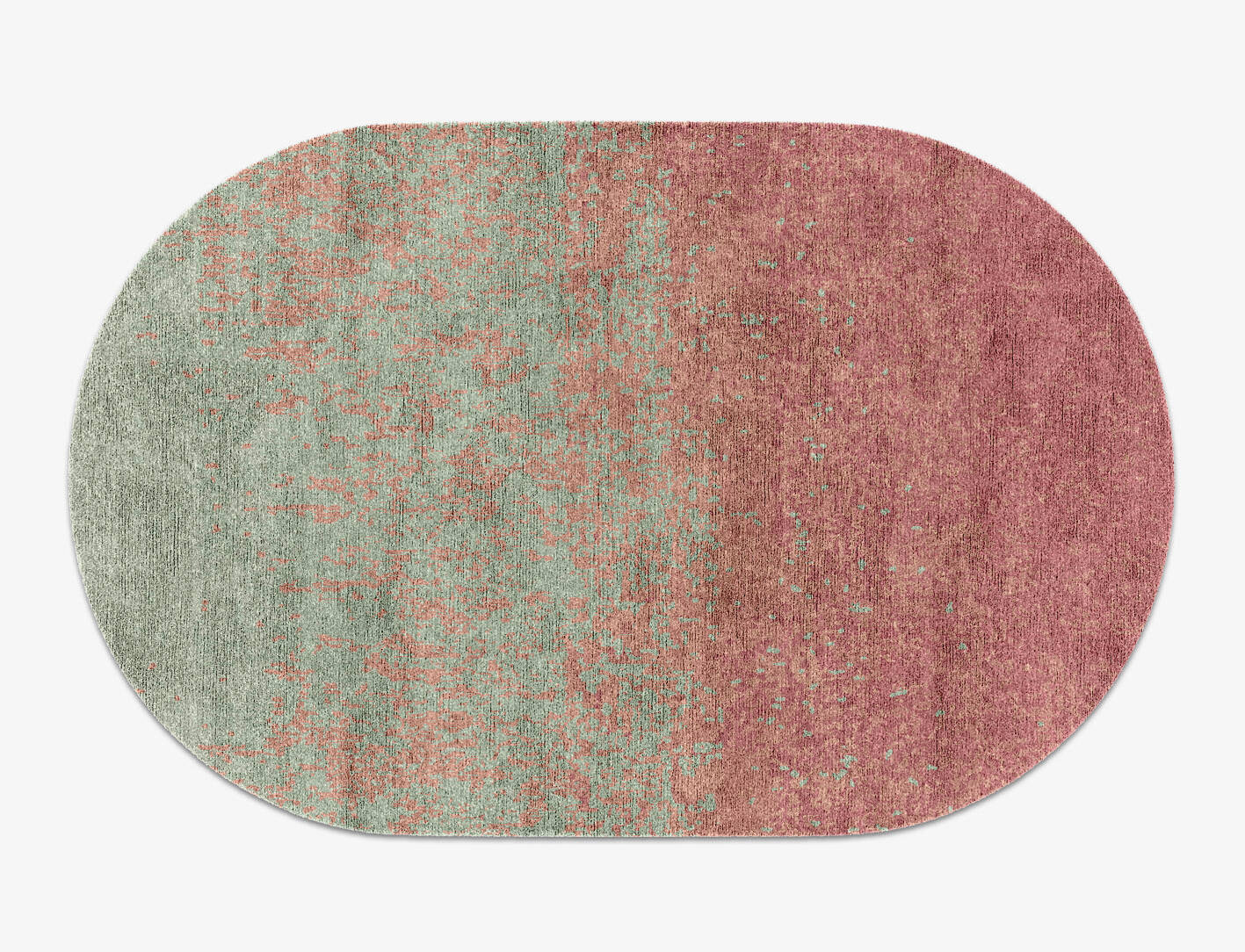 Zenith Gradation Capsule Hand Knotted Bamboo Silk Custom Rug by Rug Artisan