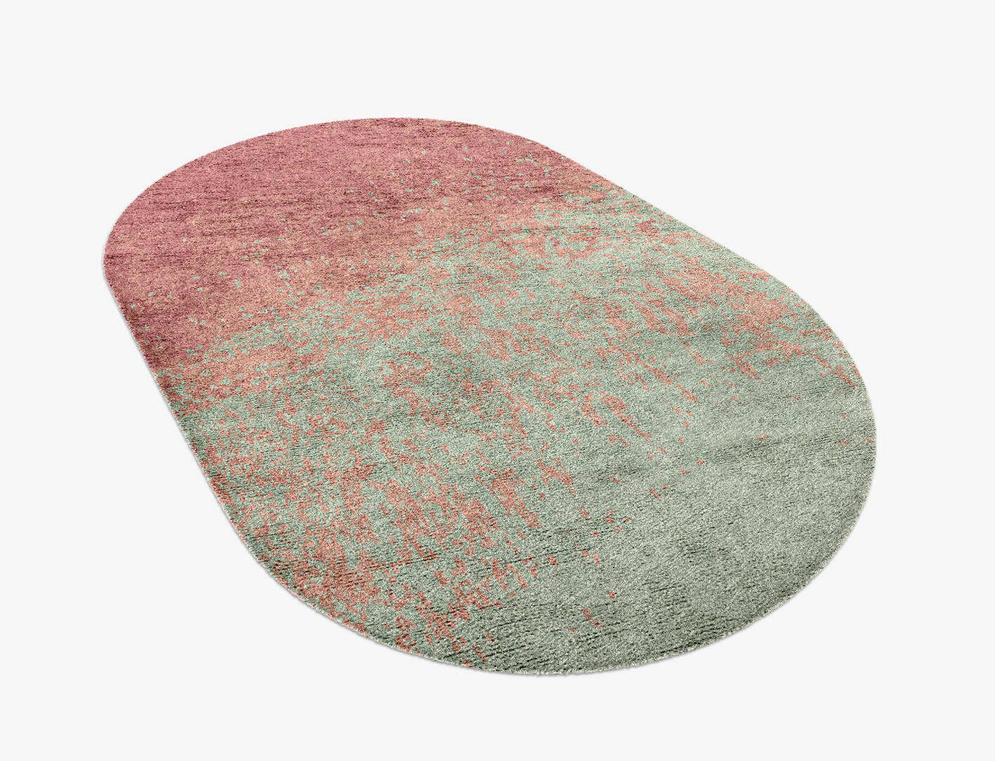 Zenith Gradation Capsule Hand Knotted Bamboo Silk Custom Rug by Rug Artisan