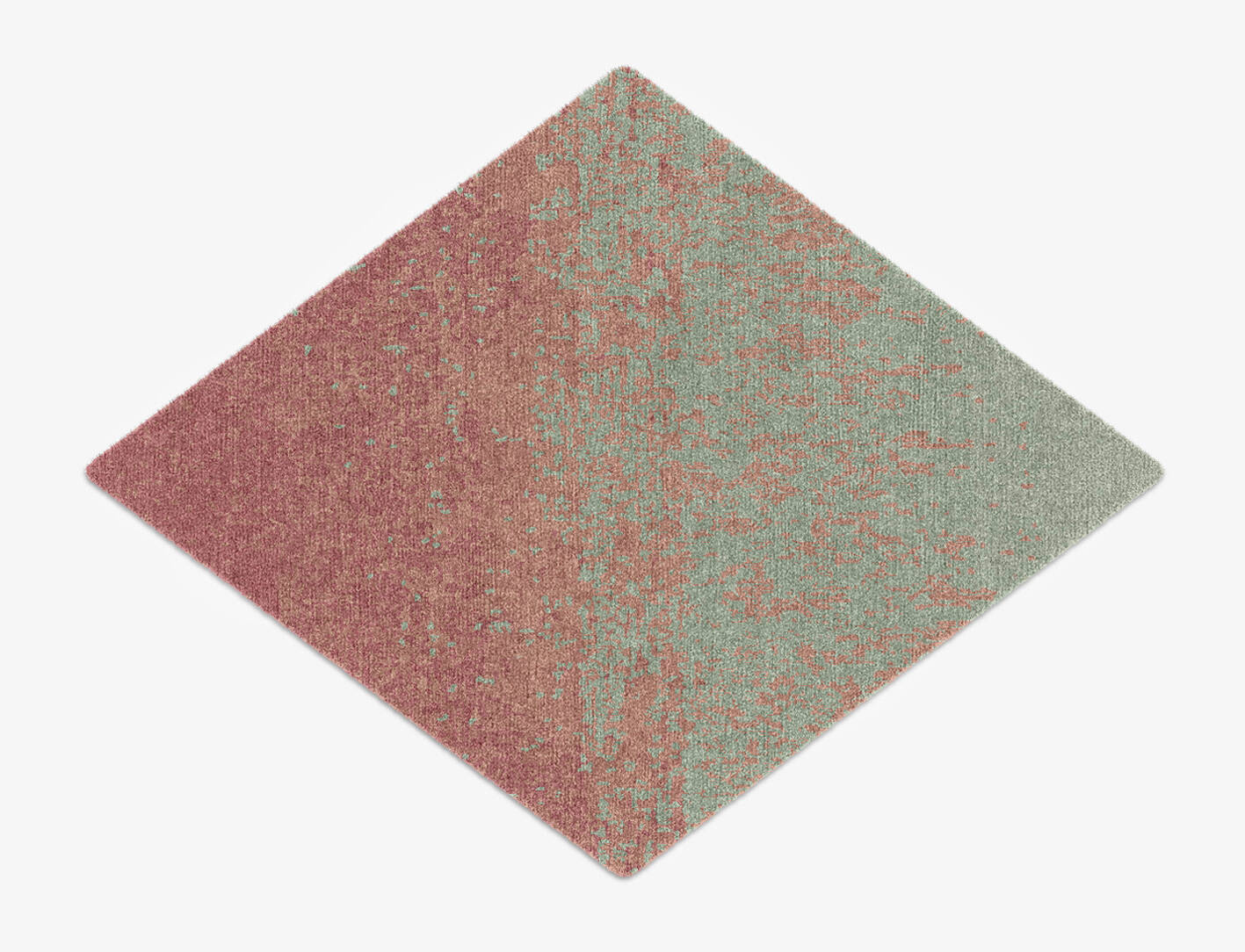 Zenith Gradation Diamond Hand Knotted Tibetan Wool Custom Rug by Rug Artisan