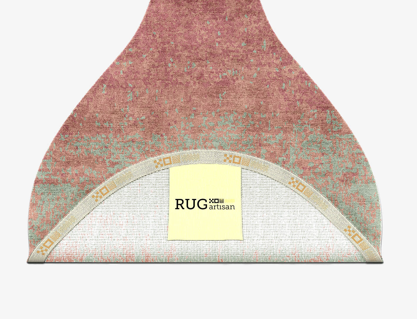 Zenith Gradation Drop Hand Knotted Bamboo Silk Custom Rug by Rug Artisan