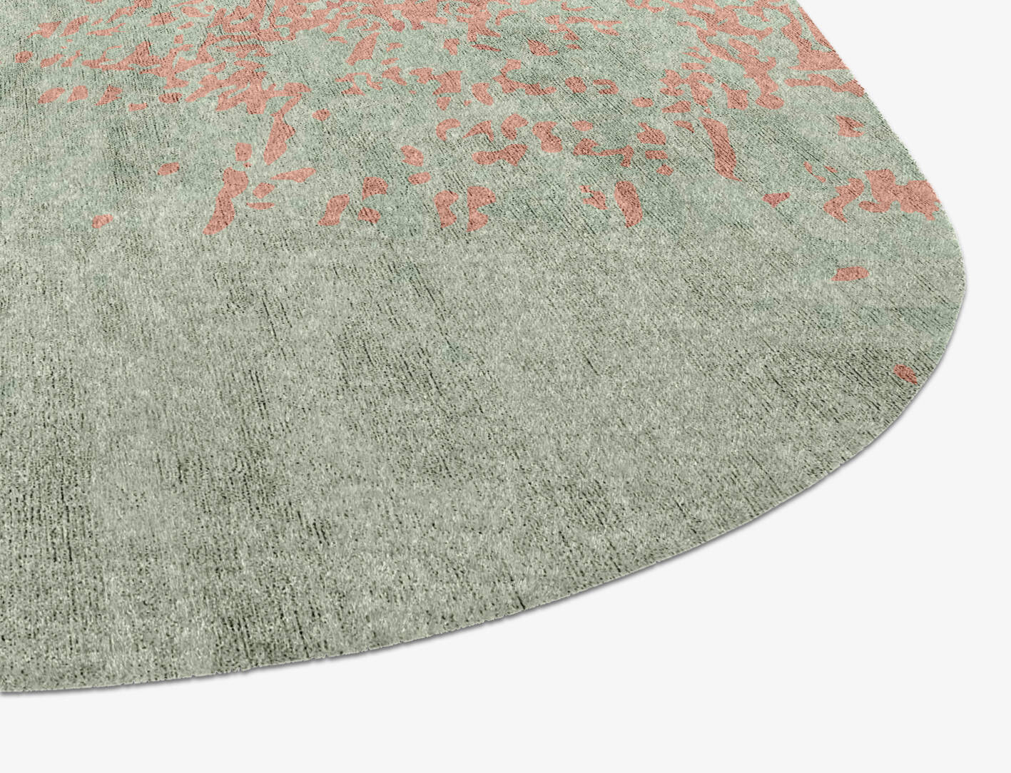 Zenith Gradation Eight Hand Knotted Bamboo Silk Custom Rug by Rug Artisan