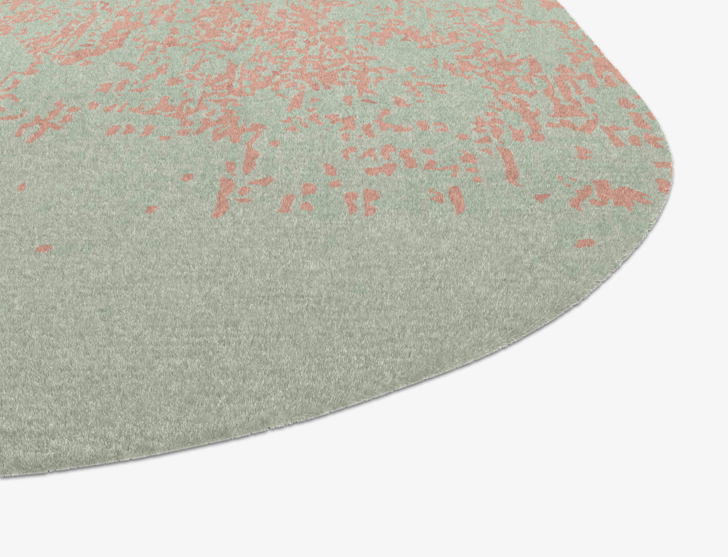 Zenith Gradation Oblong Hand Knotted Tibetan Wool Custom Rug by Rug Artisan