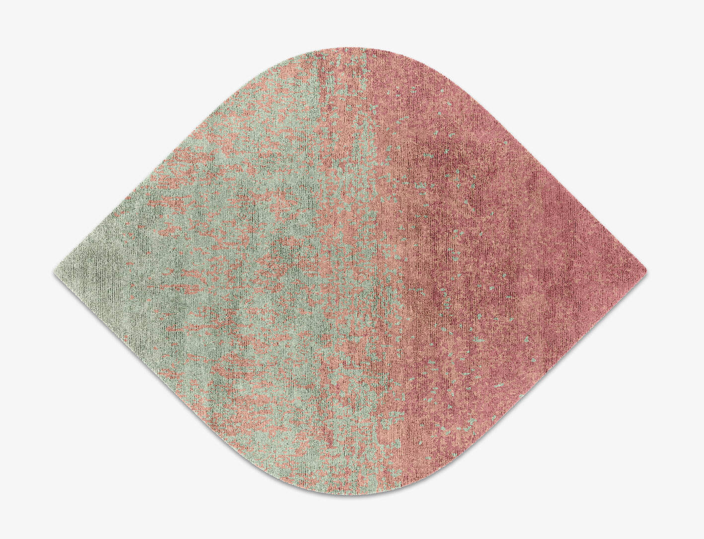Zenith Gradation Ogee Hand Knotted Bamboo Silk Custom Rug by Rug Artisan