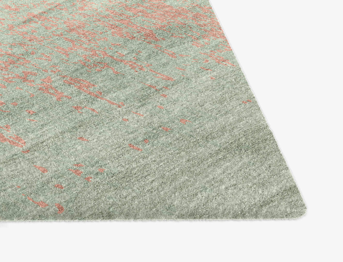 Zenith Gradation Ogee Hand Knotted Bamboo Silk Custom Rug by Rug Artisan