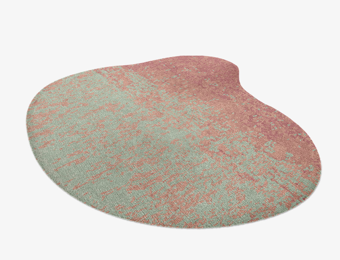 Zenith Gradation Splash Hand Knotted Tibetan Wool Custom Rug by Rug Artisan