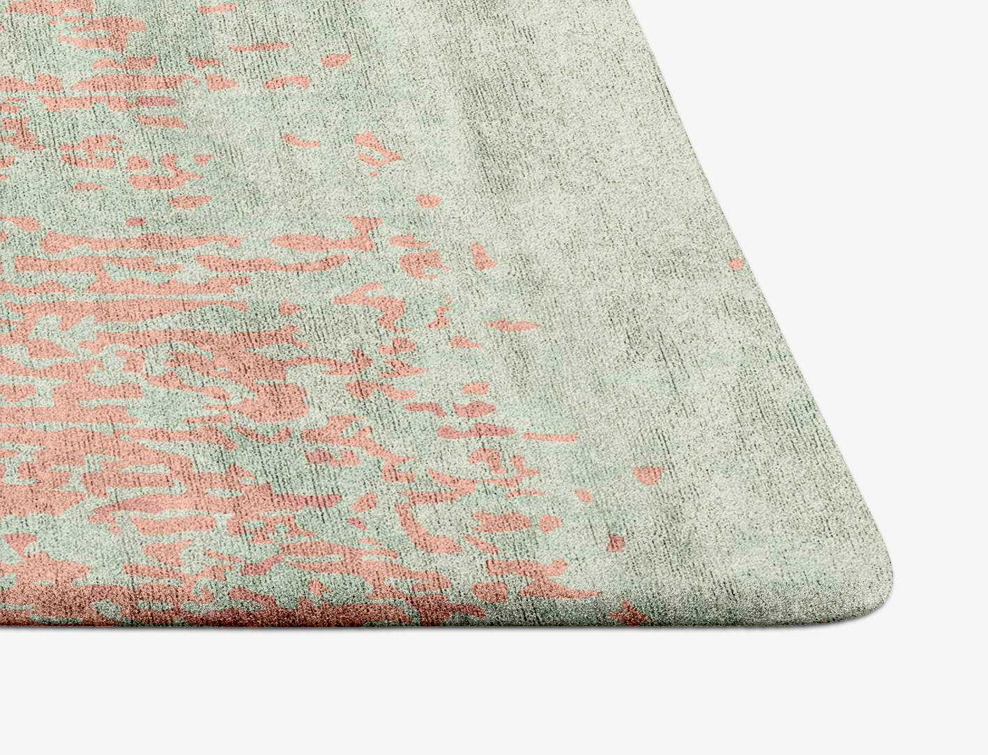 Zenith Gradation Arch Hand Tufted Bamboo Silk Custom Rug by Rug Artisan