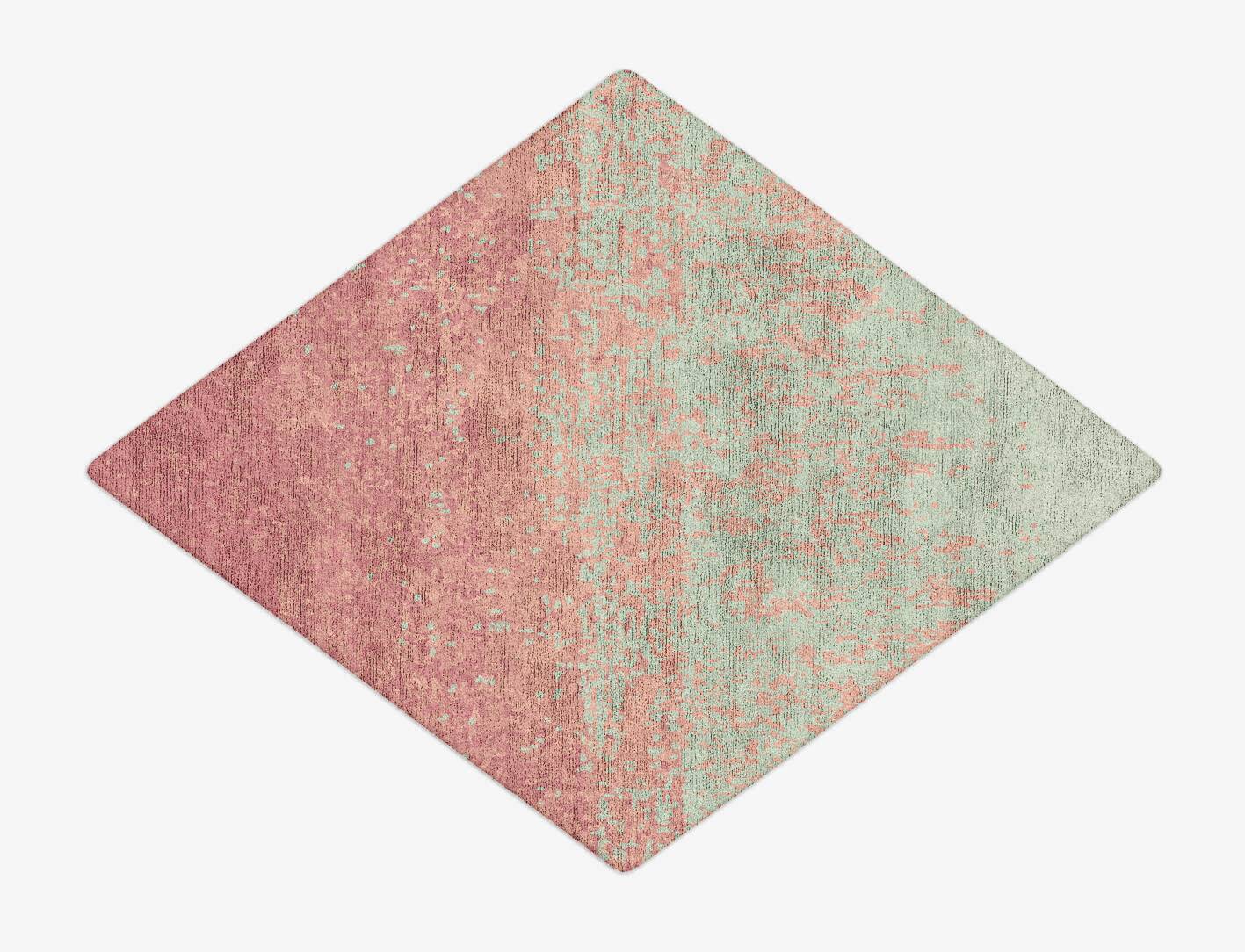Zenith Gradation Diamond Hand Tufted Bamboo Silk Custom Rug by Rug Artisan