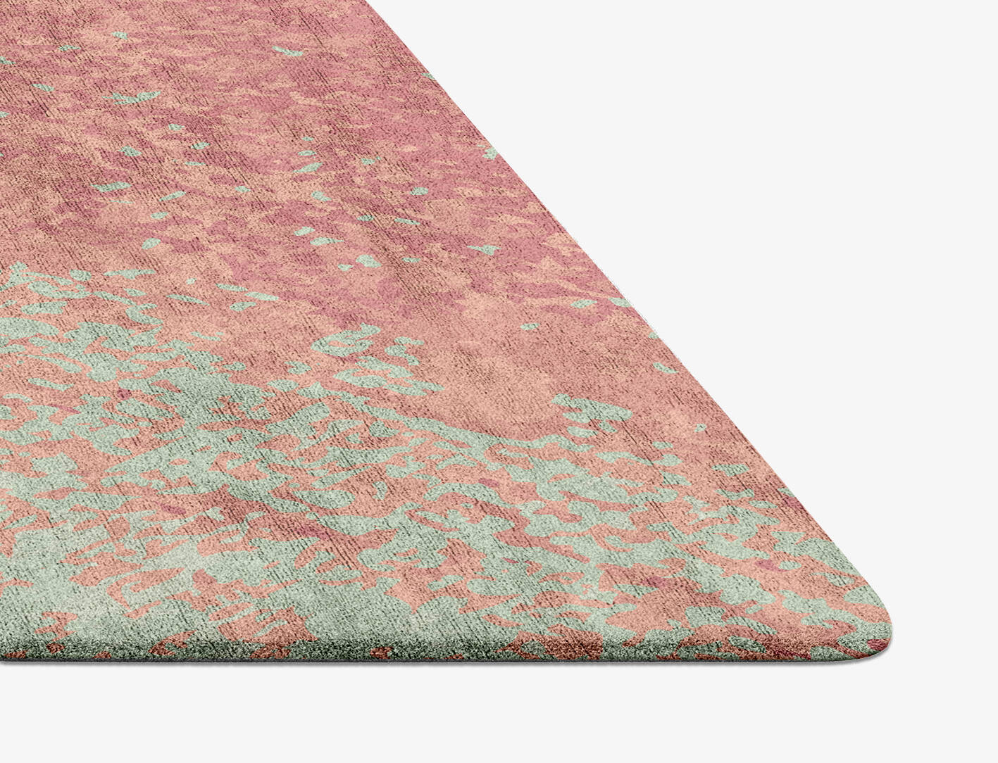 Zenith Gradation Diamond Hand Tufted Bamboo Silk Custom Rug by Rug Artisan