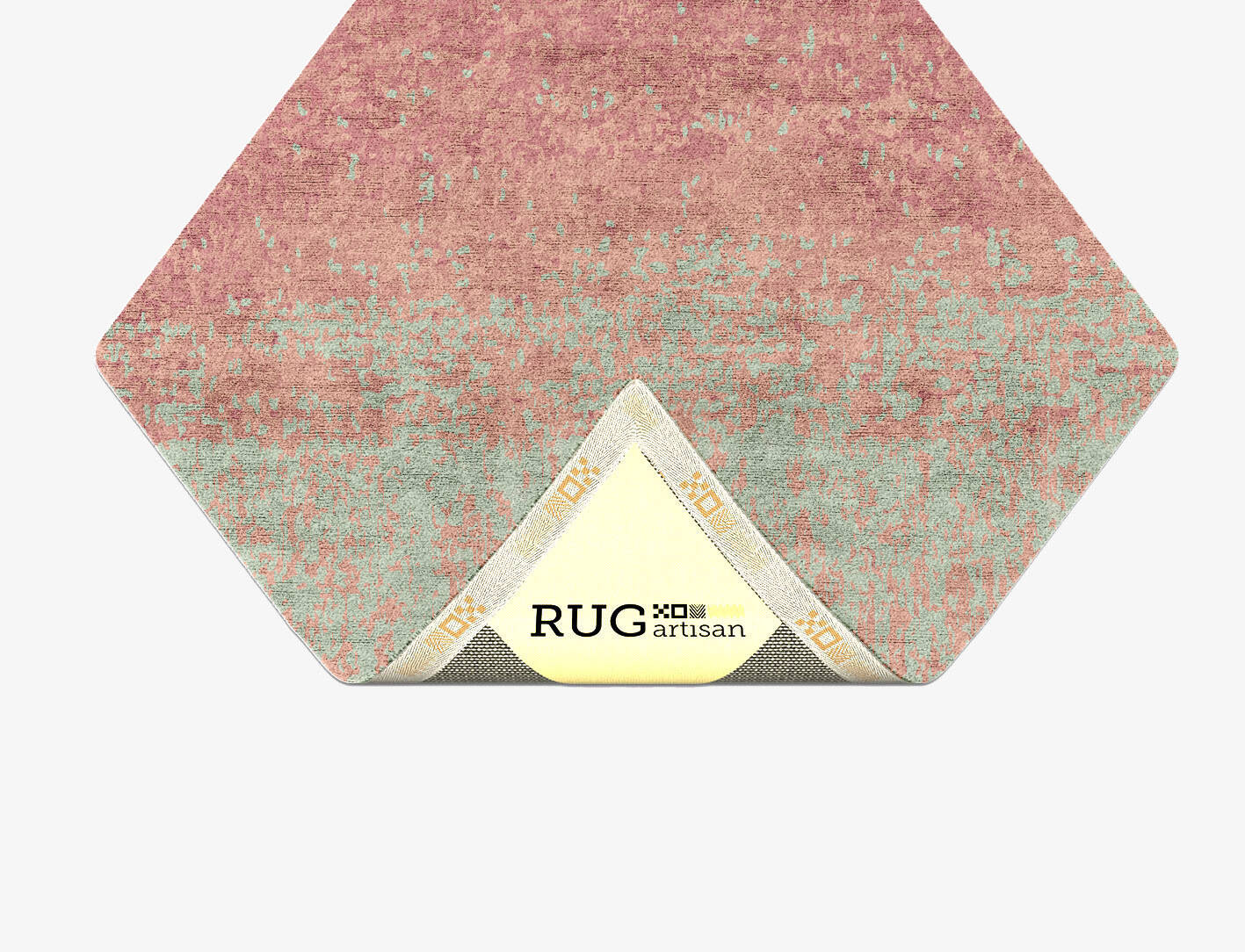 Zenith Gradation Diamond Hand Tufted Bamboo Silk Custom Rug by Rug Artisan