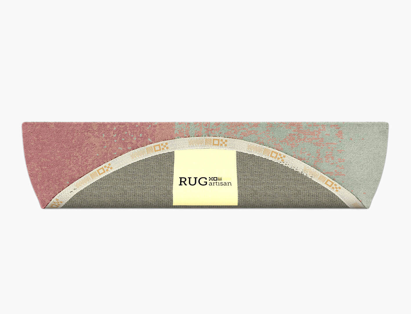 Zenith Gradation Halfmoon Hand Tufted Pure Wool Custom Rug by Rug Artisan