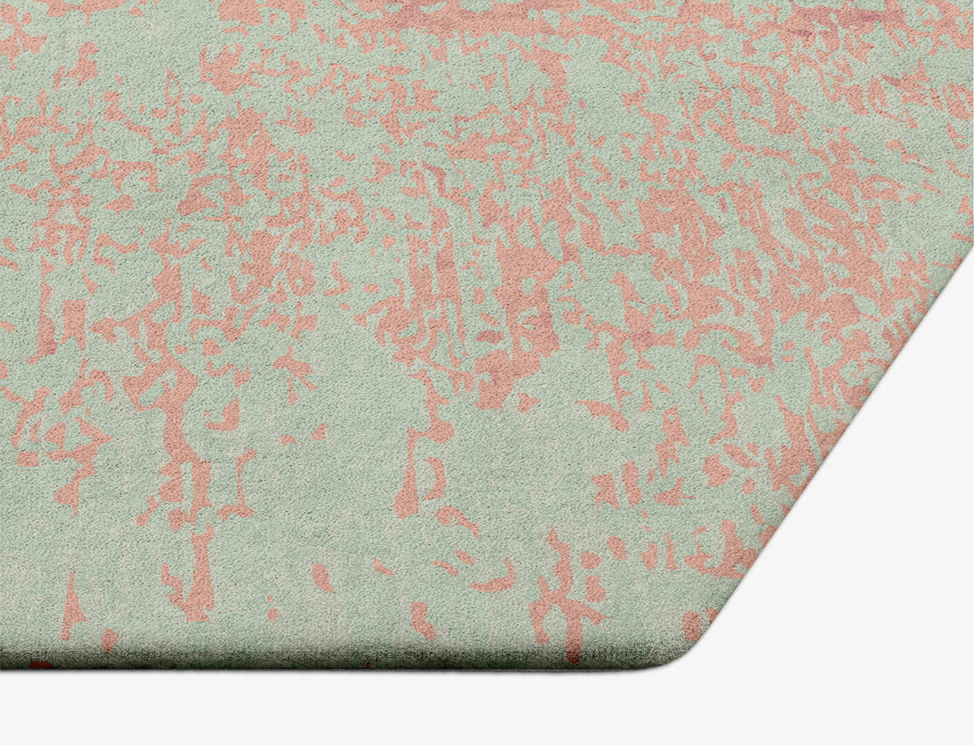 Zenith Gradation Hexagon Hand Tufted Pure Wool Custom Rug by Rug Artisan