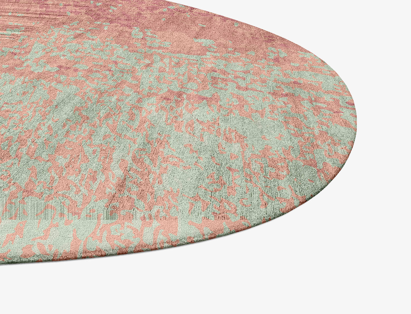 Zenith Gradation Splash Hand Tufted Bamboo Silk Custom Rug by Rug Artisan