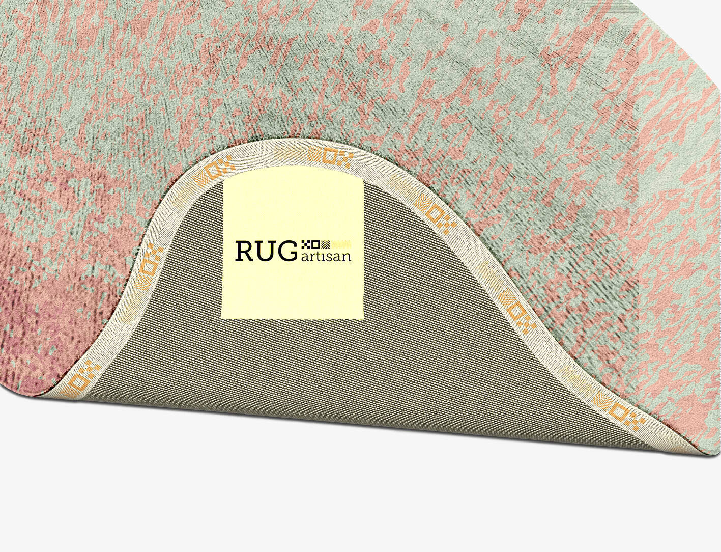 Zenith Gradation Splash Hand Tufted Bamboo Silk Custom Rug by Rug Artisan