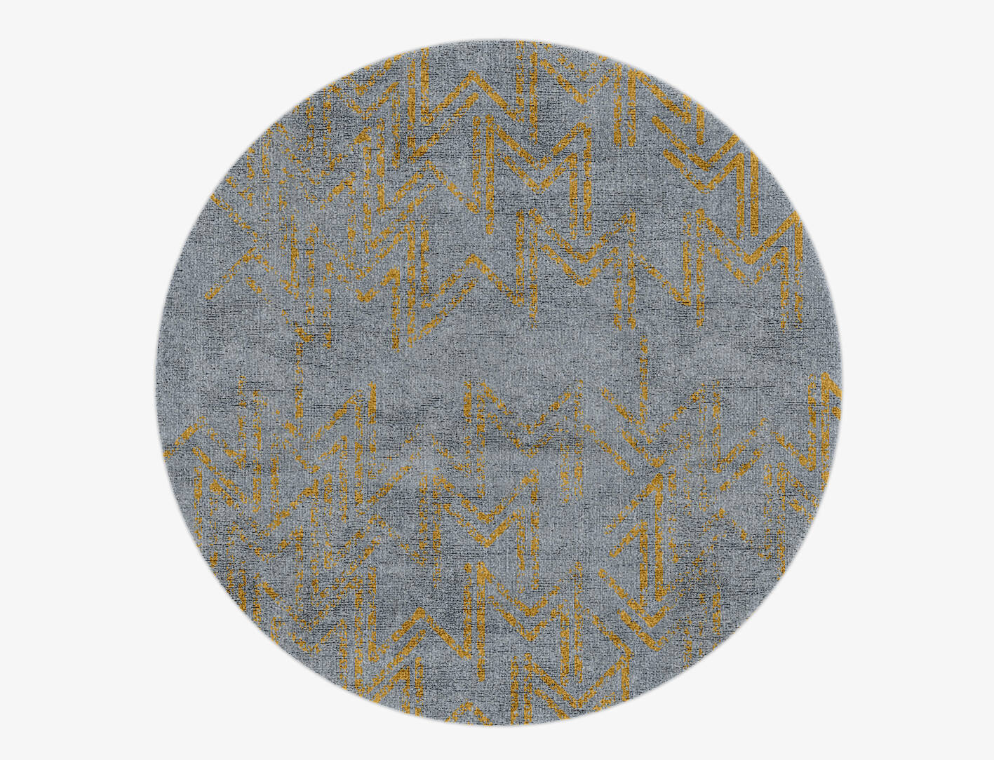 Zerrin  Round Hand Knotted Bamboo Silk Custom Rug by Rug Artisan