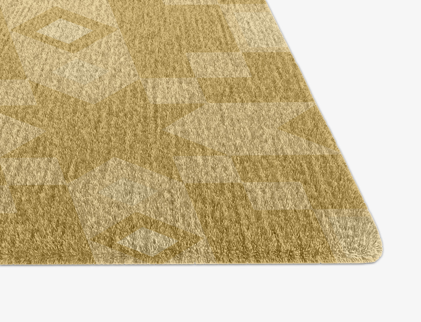 Zeus Minimalist Arch Hand Knotted Tibetan Wool Custom Rug by Rug Artisan
