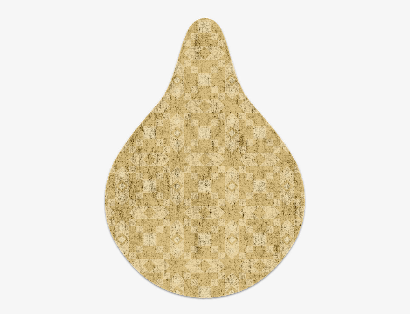 Zeus Minimalist Drop Hand Knotted Bamboo Silk Custom Rug by Rug Artisan