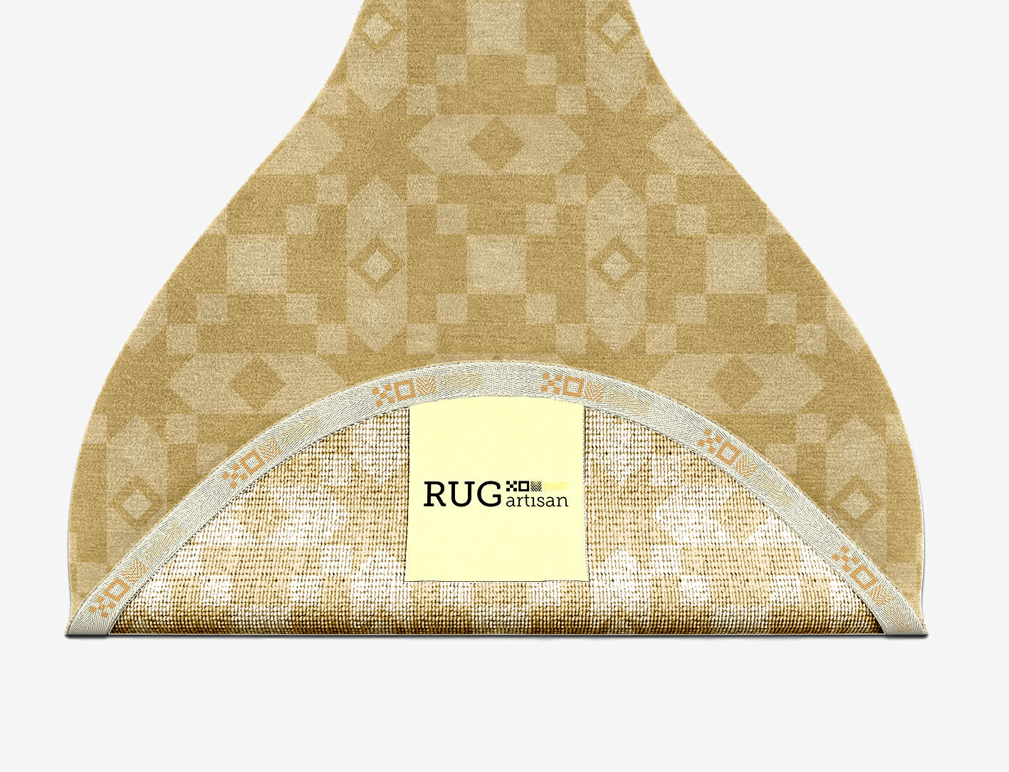 Zeus Minimalist Drop Hand Knotted Tibetan Wool Custom Rug by Rug Artisan