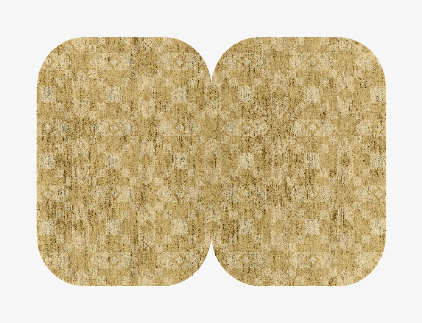 Zeus Minimalist Eight Hand Knotted Bamboo Silk Custom Rug by Rug Artisan