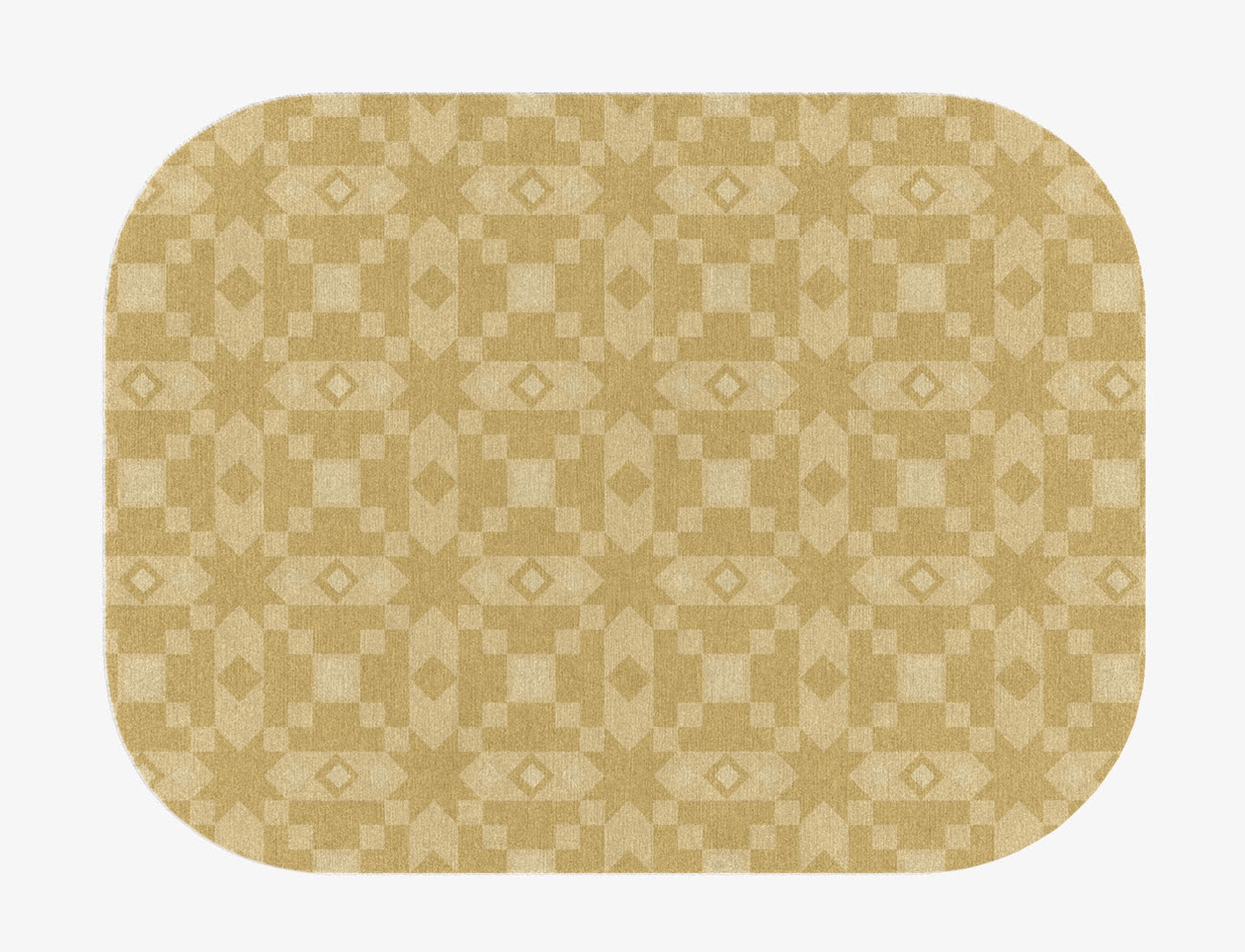 Zeus Minimalist Oblong Hand Knotted Tibetan Wool Custom Rug by Rug Artisan
