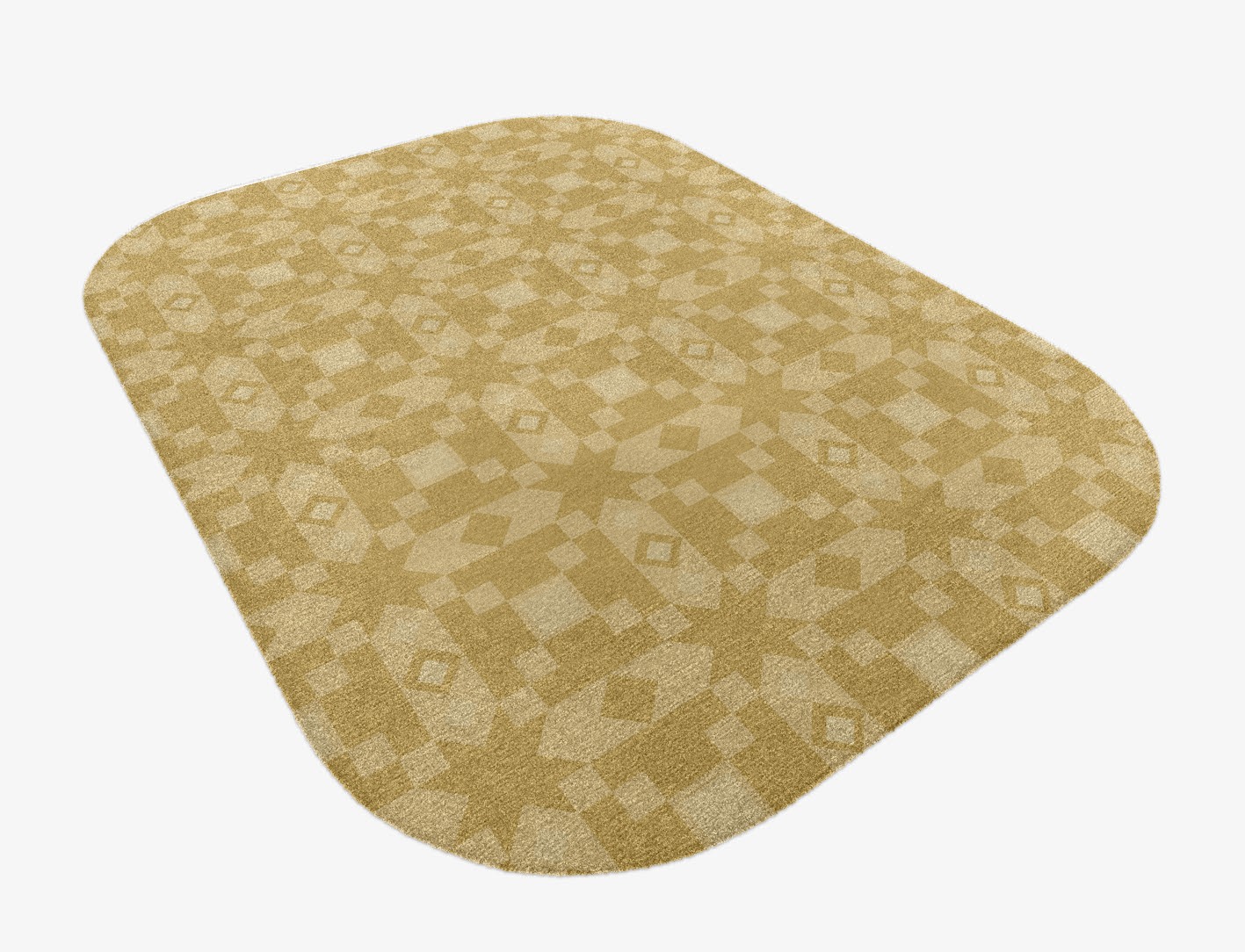 Zeus Minimalist Oblong Hand Knotted Tibetan Wool Custom Rug by Rug Artisan