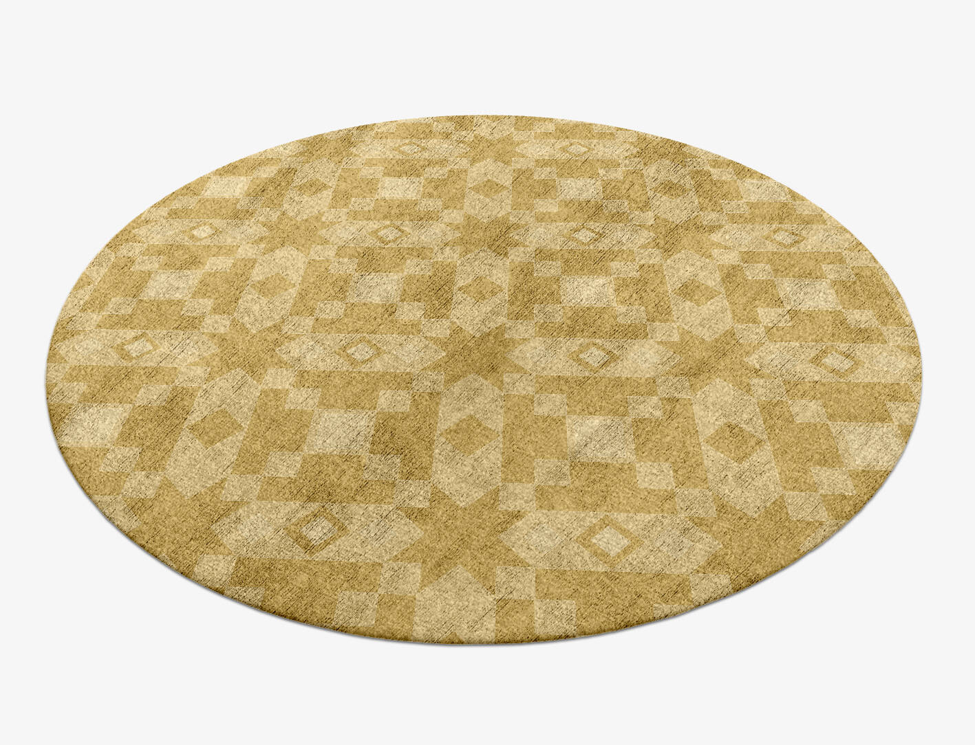 Zeus  Round Hand Knotted Bamboo Silk Custom Rug by Rug Artisan