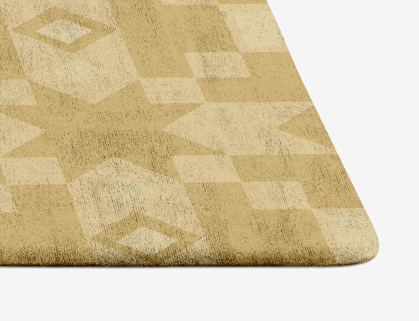 Zeus Minimalist Arch Hand Tufted Bamboo Silk Custom Rug by Rug Artisan