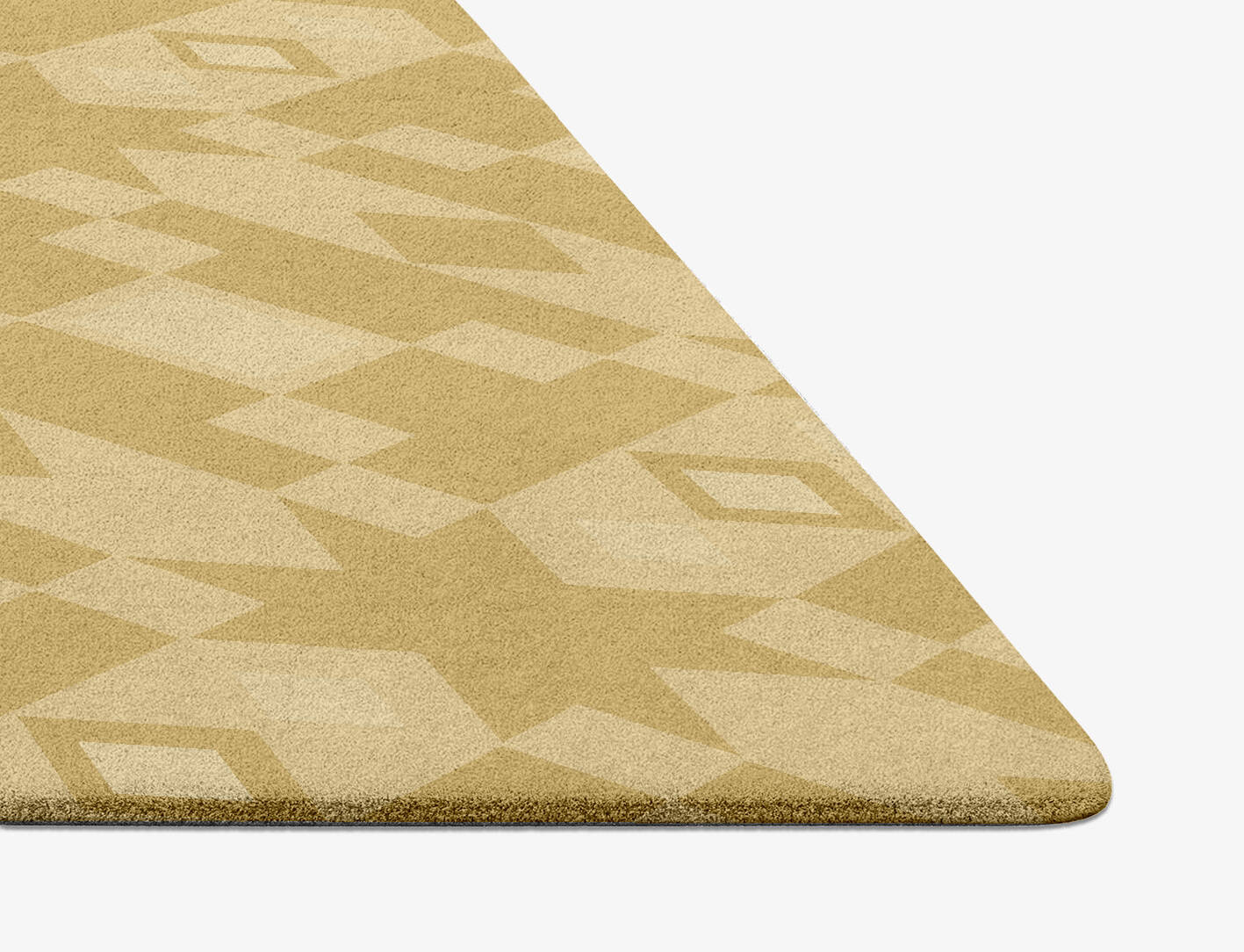 Zeus Minimalist Diamond Hand Tufted Pure Wool Custom Rug by Rug Artisan