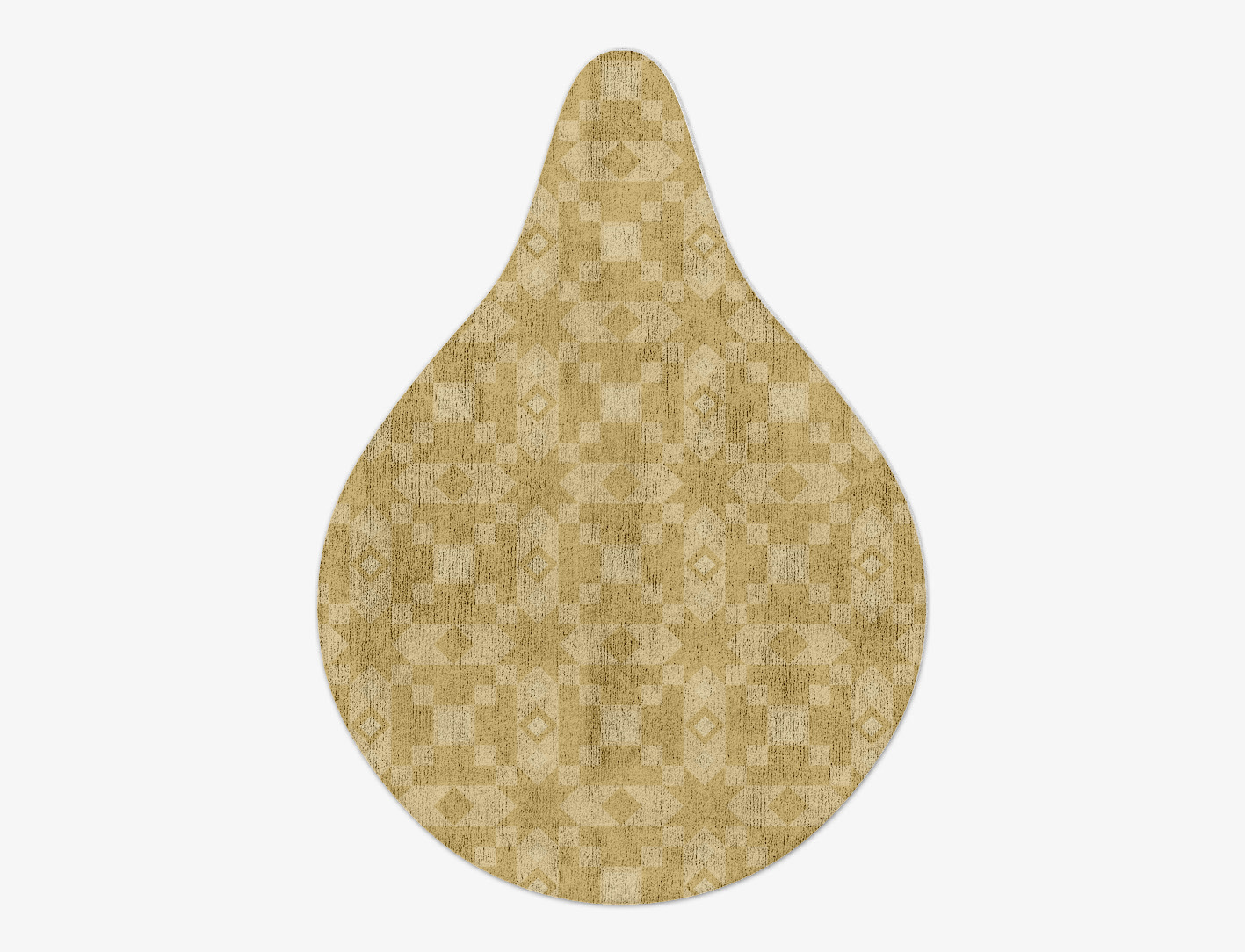 Zeus Minimalist Drop Hand Tufted Bamboo Silk Custom Rug by Rug Artisan