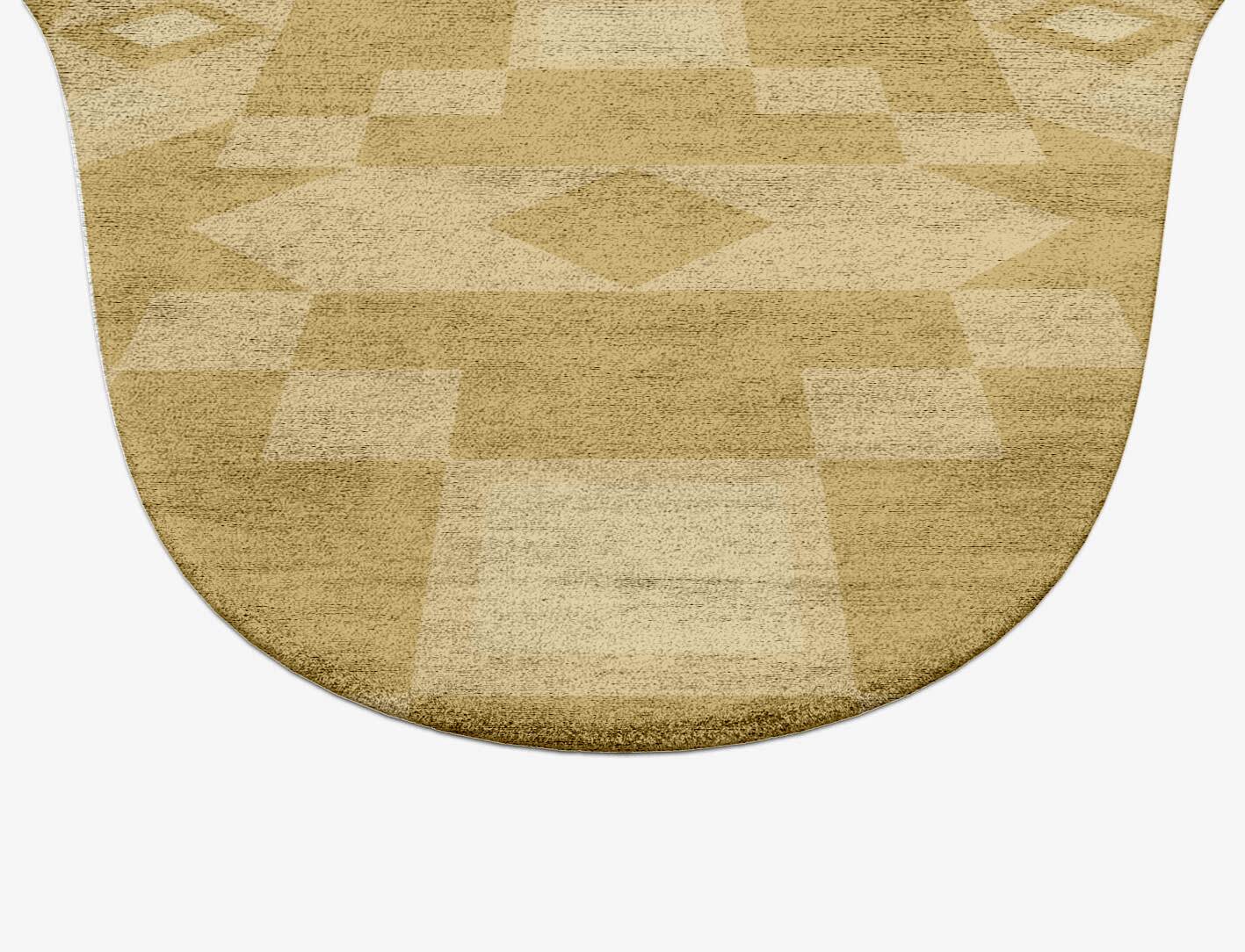 Zeus Minimalist Drop Hand Tufted Bamboo Silk Custom Rug by Rug Artisan